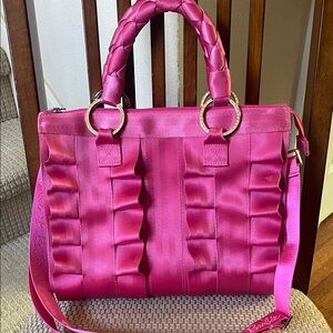 Harveys Barbie fushsia pink Lola satchel
